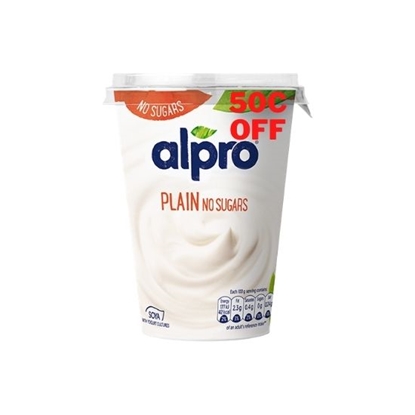 Picture of ALPRO YOFU PLAIN NO SUGAR 500GR